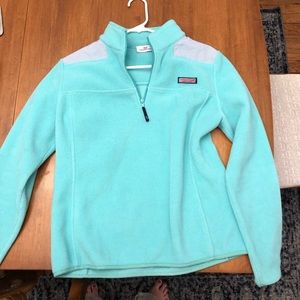 Adult Small - Vineyard Vines Light blue Half Zip